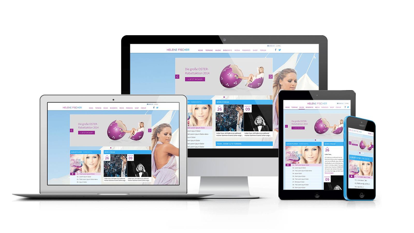 Helene Fischer Official Website